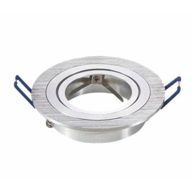 WLAN LED Einbaustrahler Aluminium - GU10 4,5W - RGB+CCT alle Lichtfarben - per App steuerbar