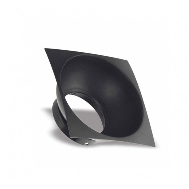 LED Deckenspot - Würfel Mattschwarz 95x95x138 mm - exkl. LED Spot