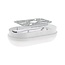 LED Deckenleuchte oval - 8W 4000K - IP54 spritzwassergeschützt