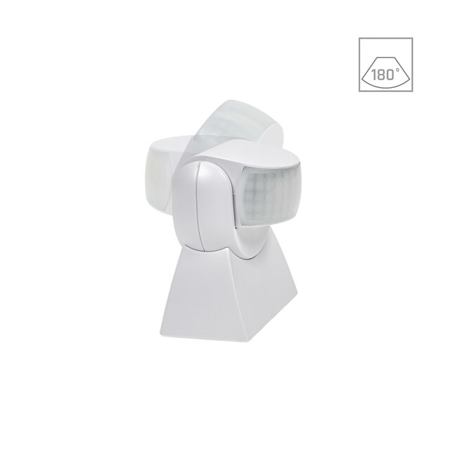 WLAN Smarter PIR Bewegungssensor - IP65 180° 1200W 12m - IP65 wasserdicht - 5 Jahre Garantie