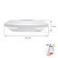 WLAN Smarter PIR Einbau Bewegungssensor dimmbar - IP20 2000W 8m