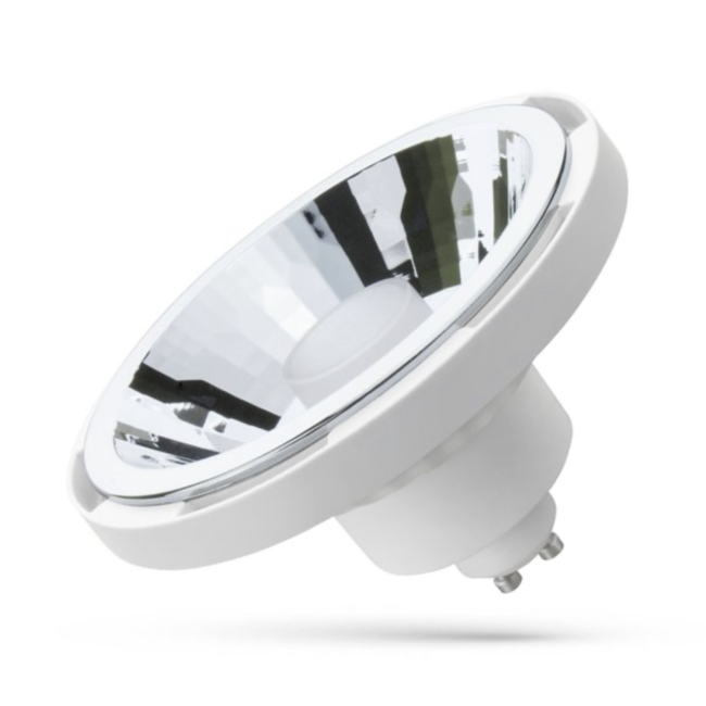 WLAN LED AR111 Deckenspot Silber Metall rund IP20 - mit GU10/AR111 Fassung - CCT (3000K-6500K) - per App steuerbar