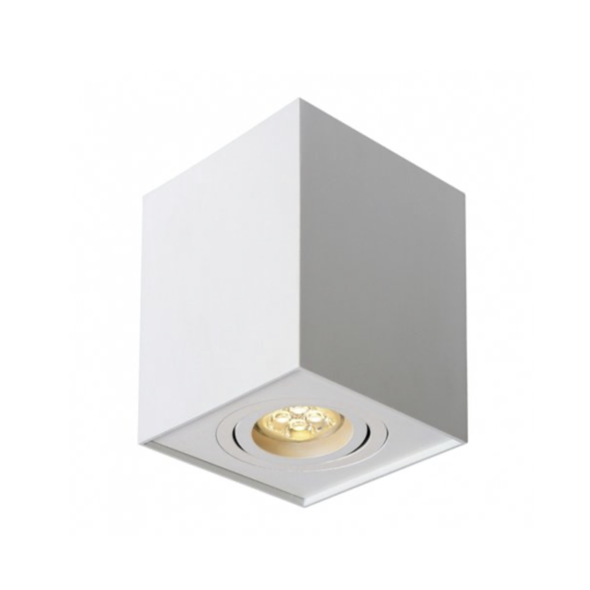 WLAN LED Deckenspot - Würfel viereckig -  Weiß -  mit GU10 Fassung - schwenkbar - per App steuerbar