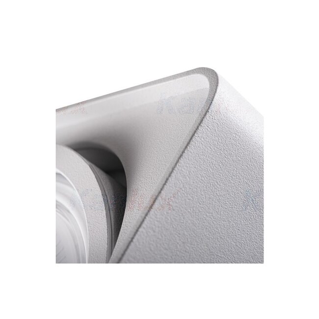 LED AR111 Aufbauspot weiß viereckig - für 1 LED AR111 Spot