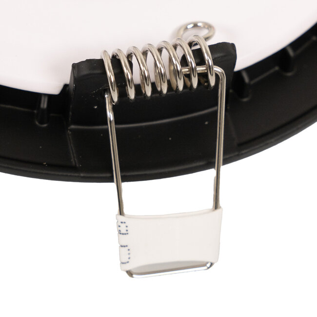 LED Strahler Einbaurahmen rund - 6W entspricht 40W - Einbaugröße ~120mm - 3000K Warmweiß