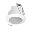 Einbaubewegungssensor 360° -  IP20 - PIR Infrarot Bewegungsmelder - 230V max. 1200W  - weiß