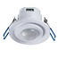 Einbau Bewegungssensor 360° -  IP20 - PIR Infrarot Bewegungsmelder - 230V max. 800W  - schwenkbar - Weiß
