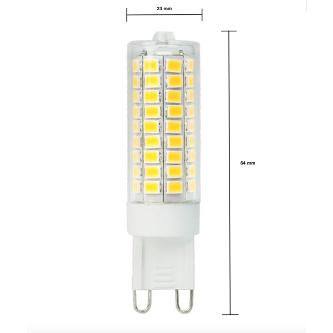 LED G9 - 4W entspricht 35W - 4000K Neutralweiß - 15x50 mm