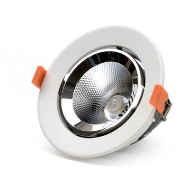 LED Downlight Bananenspot - Ladenbeleuchtung - 10W - Lichtfarbe wählbar 3000K of 4000K - 3 Jahre Garantie