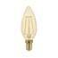 Vorteilspack 10 Stück - LED Fadenlampen - E14 Sockel C35 - 2W entspricht 25W - 2500K extra Warmweiß