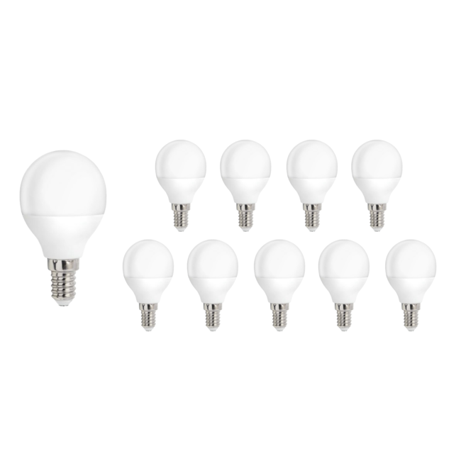 Vorteilspack 10 Stück - E14 LED Lampen - 8W entspricht 60W - 6000K Tageslichtweiß