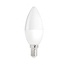 Vorteilspack 10 Stück - E14 LED Kerzenlampe - Typ C37 - 6W entspricht 50W - 3000K Warmweiß