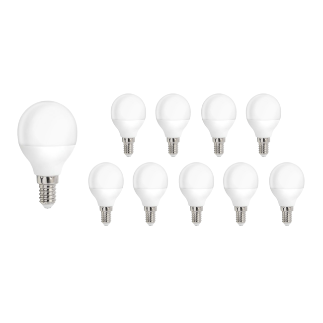 Vorteilspack 10 Stück - E14 LED Lampen - 1W entspricht 10W - 6000K Tageslichtweiß