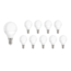 Vorteilspack 10 Stück - E14 LED Lampen - 1W entspricht 10W - 6000K Tageslichtweiß