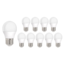 Vorteilspack 10 Stück - E27 LED Lampen - Typ G45 - 3W entspricht 25W - 3000K Warmweiß