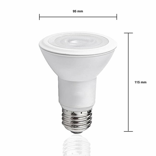 10er Pack - E27 LED Lampen - Typ PAR30 - 12W entspricht 66W - 6500K Tageslichtweiß