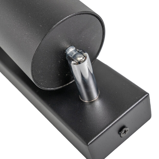 LED Deckenspot Mattschwarz - 2 verstellbare GU10 Fassungen für LED Spots - exkl. LED Spot