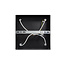 LED Deckenspot Mattschwarz - 4 verstellbare GU10 Fassungen für LED Spots - exkl. LED Spot