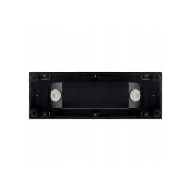 LED Wandleuchte Schwarz Typ B - IP65 spritzwassergeschützt - 6W 4000K Neutralweiß