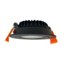 LED Einbaustrahler Schwarz dimmbar - 5W entspricht 50W -  Dim to Warm 1800K-2800K
