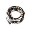 Lichterkette 5m - 10x E27 Fassung - LED Lampen optional