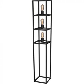Bodenleuchte - Novanta - 3-Lichter - Schwarz - exkl. LED's