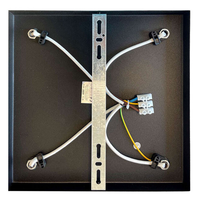 LED Deckenspot Mattschwarz - 4 verstellbare GU10 Fassungen für LED Spots - exkl. LED Spot