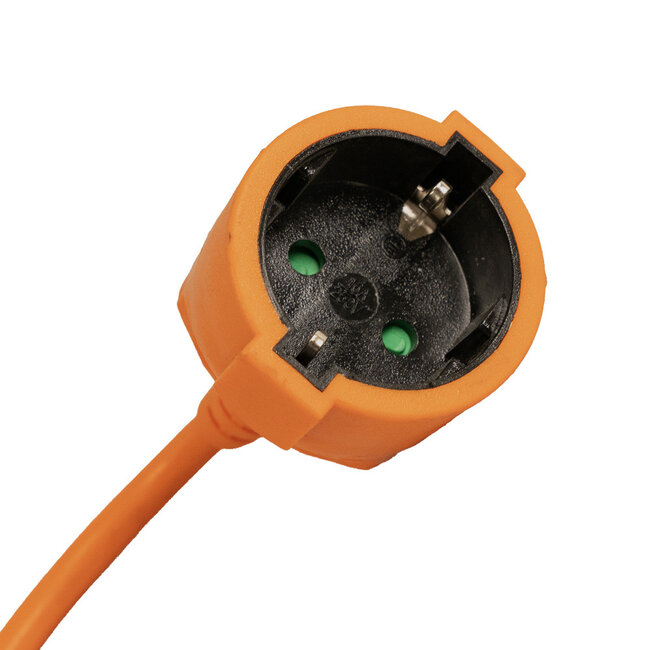 Verlängerungskabel 30 Meter - H05VV-F3G1,5 geerdet - orange