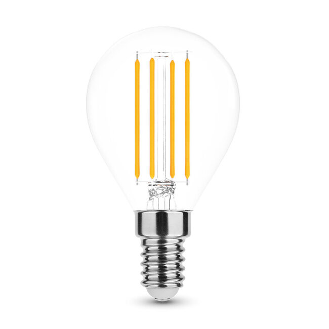 LED Fadenlampe - E14 G45 4W - 2700K Warmweiß