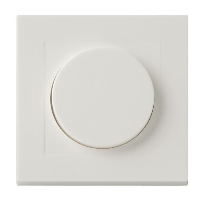 LED Dimmer Abdeckrahmen / Abdeckplatte Modern - 84x84mm