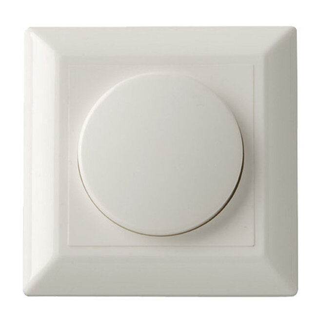 LED Dimmer Abdeckrahmen / Abdeckplatte Klassisch - 84x84mm