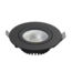 LED Einbauspot Schwarz dimmbar - 5W entspricht 50W - 2700K Warmweiß