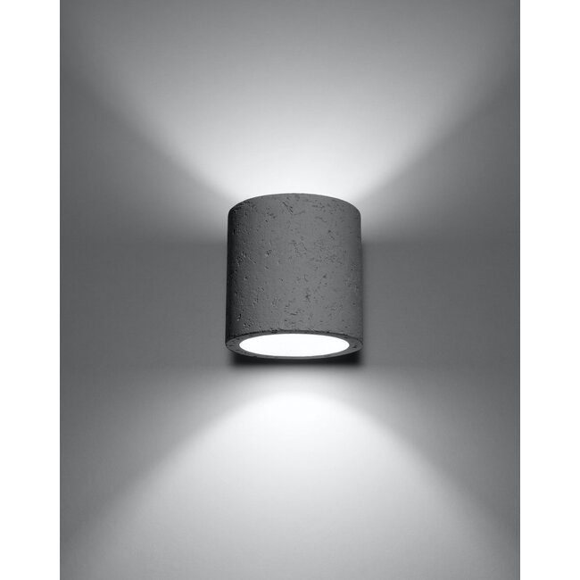 LED Wandleuchte Beton ORBIS - 1 x G9 Fassung - exkl. LED's