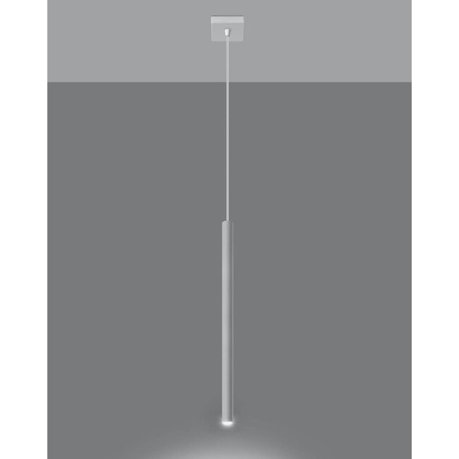 LED Hängeleuchte Weiß PASTELO - 1 x G9 Fassung - exkl. LED's