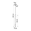 LED Hängeleuchte Schwarz Chrom MOZAICA - 1 x G9 Fassung - exkl. LED's