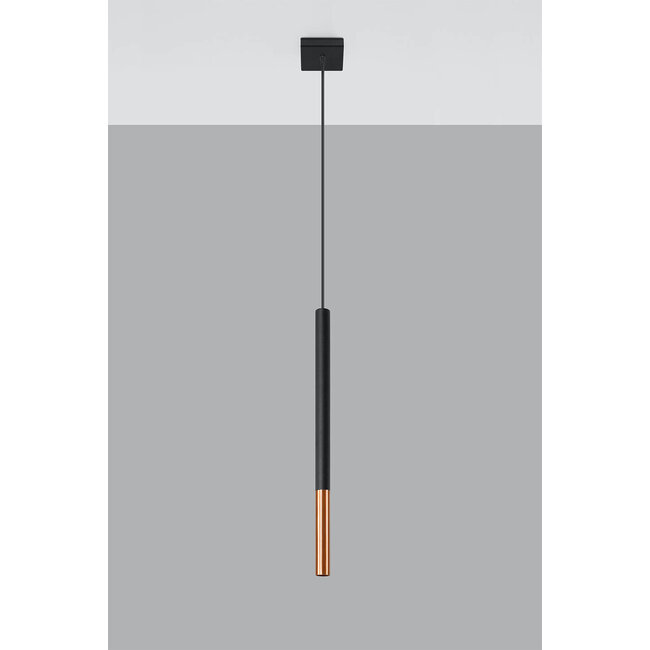 LED Hängeleuchte Schwarz Kupfer MOZAICA - 1 x G9 Fassung - exkl. LED's