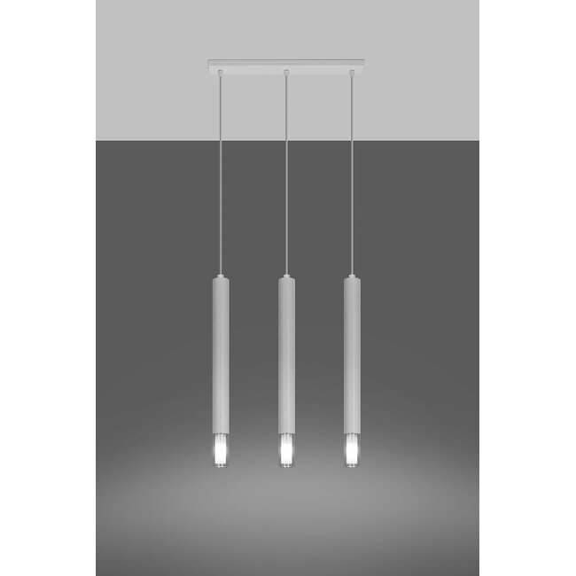 LED Hängeleuchte Weiß WEZYR - 2 x G9 Fassung - exkl. LED's