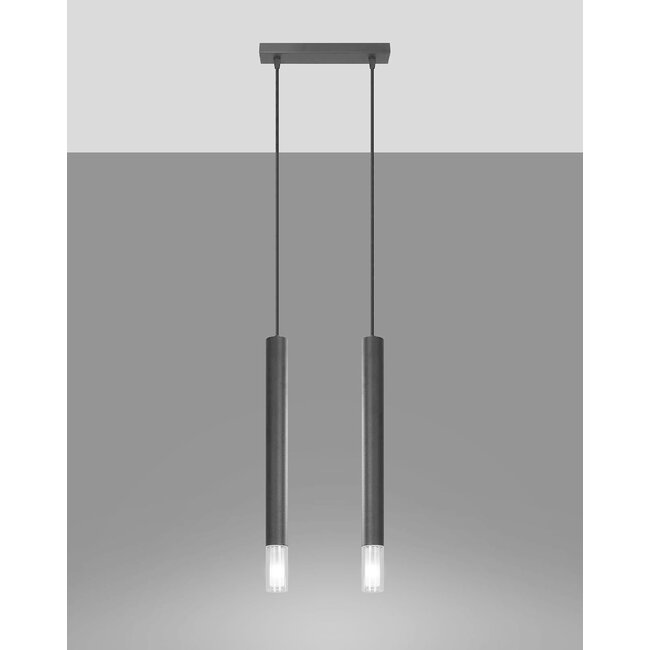 LED Hängeleuchte Schwarz WEZYR - 1 x G9 Fassung - exkl. LED's