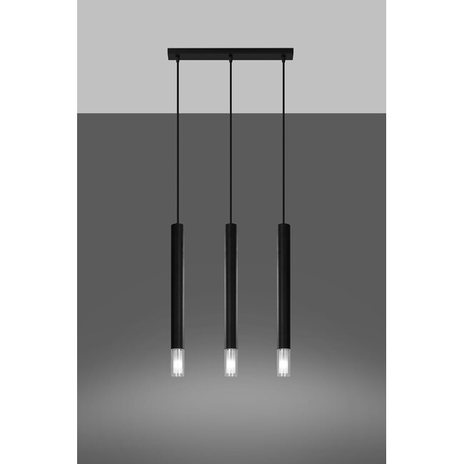 LED Hängeleuchte Schwarz WEZYR - 1 x G9 Fassung - exkl. LED's