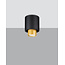 LED Deckenspot Schwarz NESI - 1 x GU10 Fassung - exkl. LED's