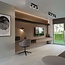 LED Deckenspot Schwarz RING - 2 x GU10 Fassung - exkl. LED's