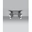 LED Deckenspot Grau RING - 4 x GU10 Fassung - exkl. LED's