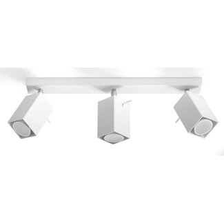 LED Deckenspot Weiß MERIDA - 3 x GU10 Fassung - exkl. LED's