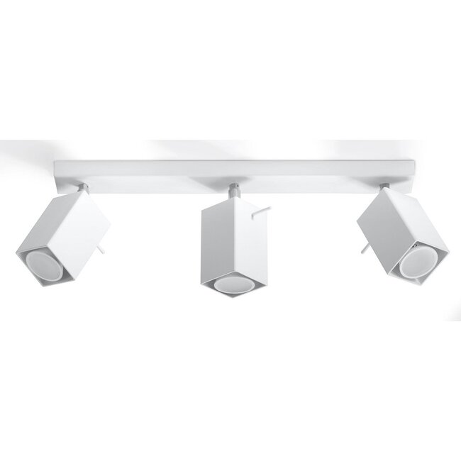 LED Deckenspot Weiß MERIDA - 3 x GU10 Fassung - exkl. LED's