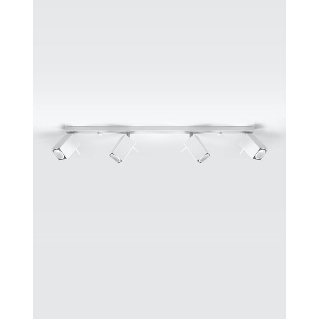 LED Deckenspot Weiß MERIDA - 4 x GU10 Fassung - exkl. LED's