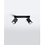LED Deckenspot Schwarz MERIDA - 2 x GU10 Fassung - exkl. LED's