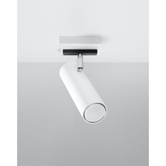 LED Deckenspot Weiß DIREZIONE -1 x GU10 Fassung - exkl. LED's