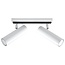 LED Deckenspot Weiß DIREZIONE - 2 x GU10 Fassung - exkl. LED's