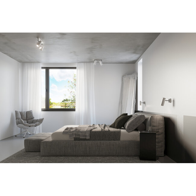 LED Deckenspot Weiß DIREZIONE - 3 x GU10 Fassung - exkl. LED's