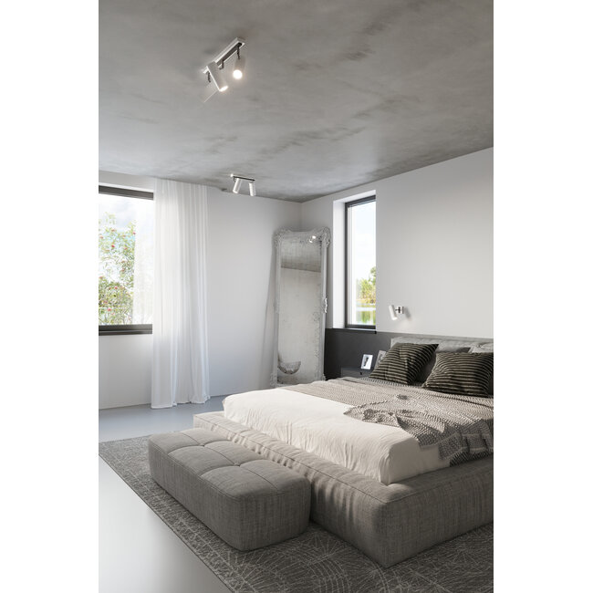 LED Deckenspot Weiß DIREZIONE - 3 x GU10 Fassung - exkl. LED's